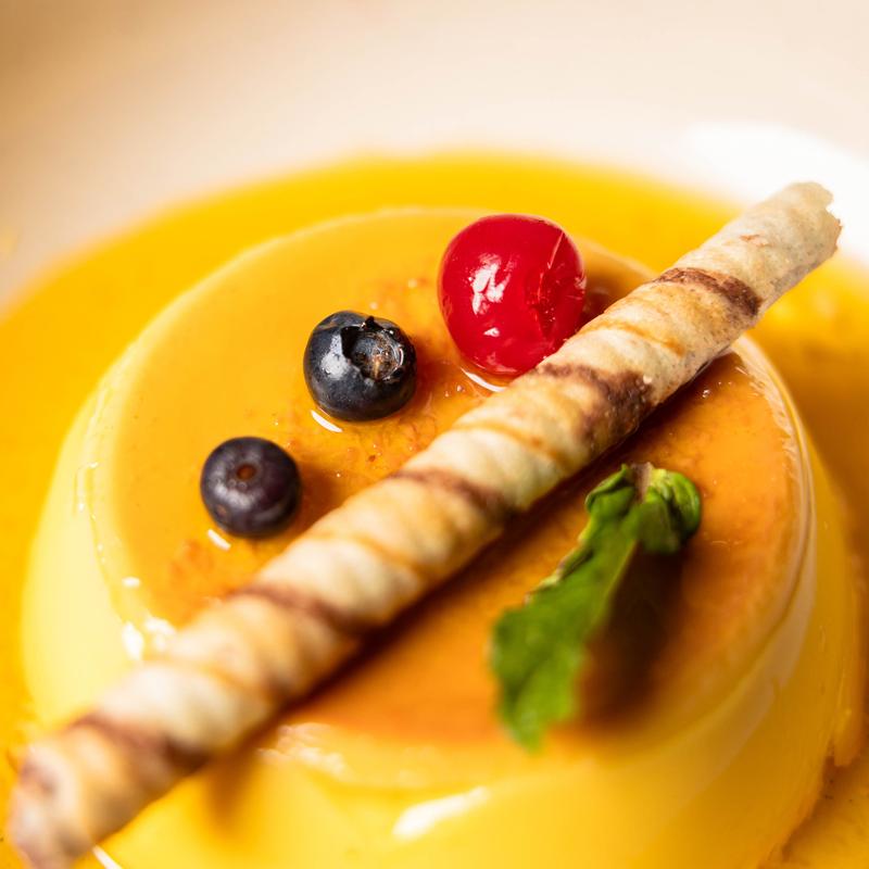 menu item 24 of 26, Caramel Custard