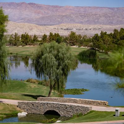 exterior with lake and the bridge