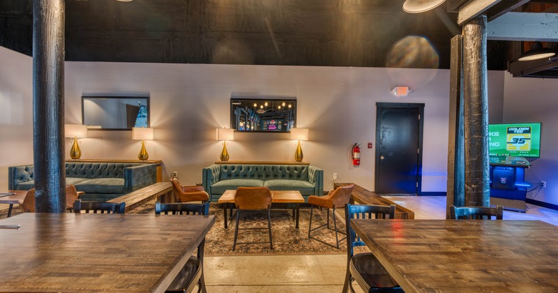 Interior seating area