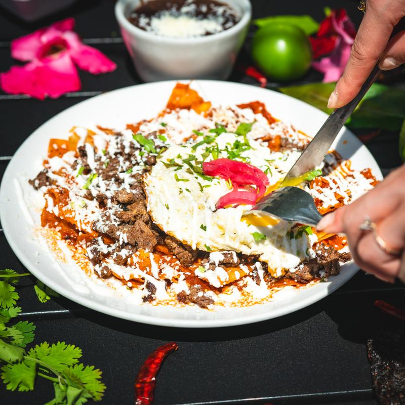 menu item 1 of 54, Chilaquiles