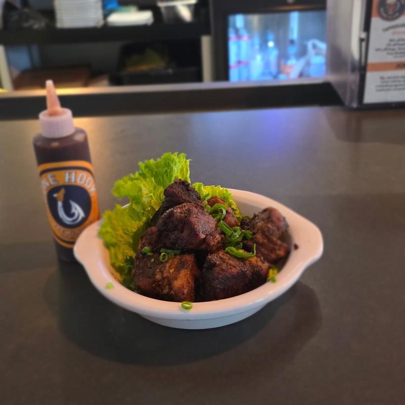 Smoked Pork Belly Burnt Ends photo