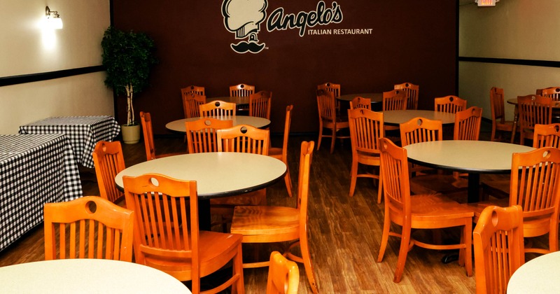 Interior, dining area