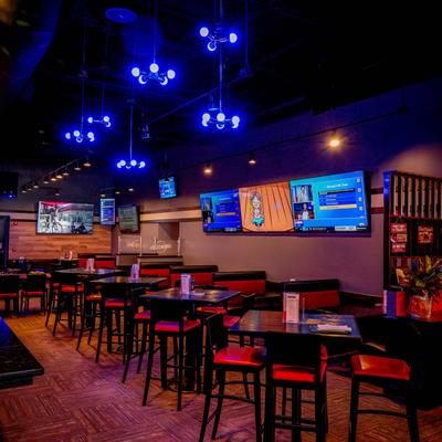 Interior, dining area.