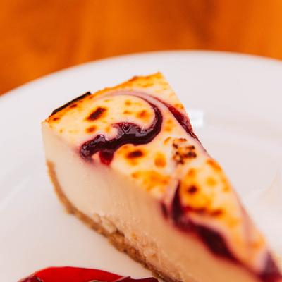 New York Style Cheesecake.