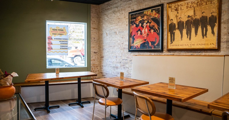 Interior, seating area