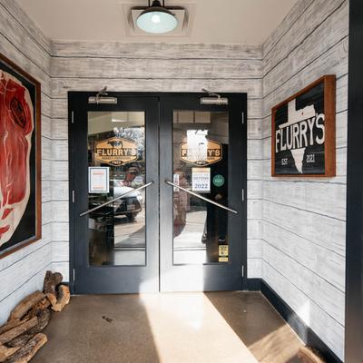 Restaurant's entrance.