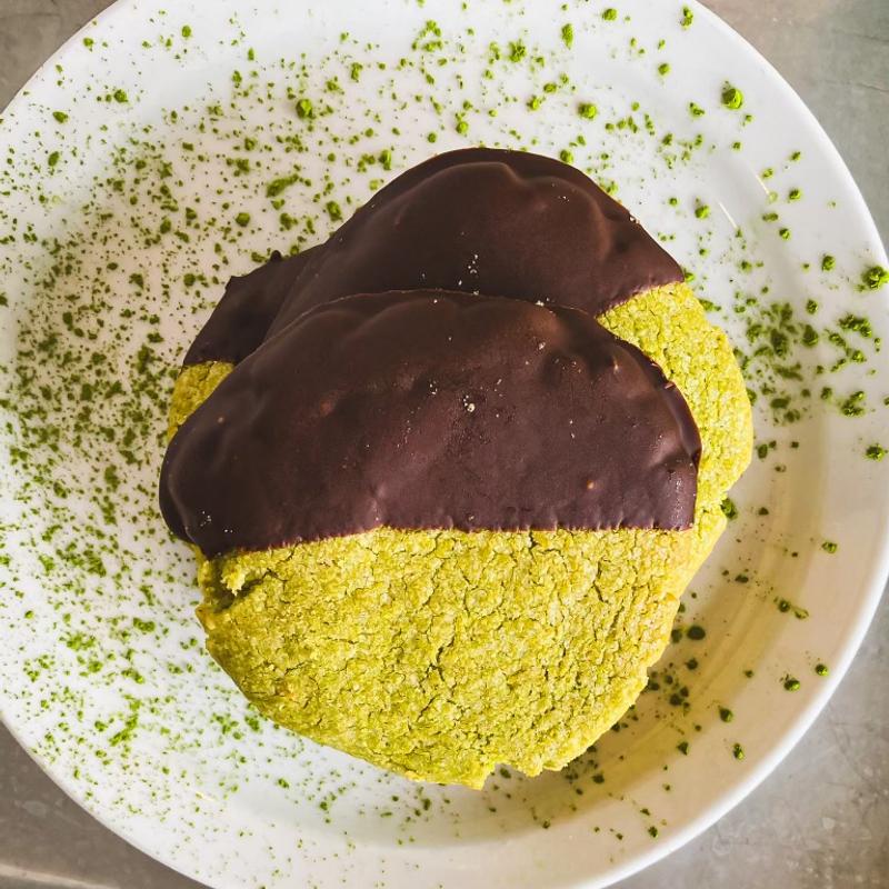 Matcha Almond Shortbread (GF) photo