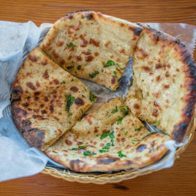 Indian naan bread.