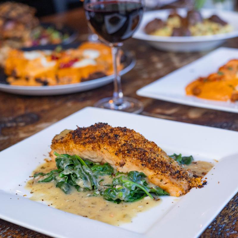 Salmon Oreganata photo