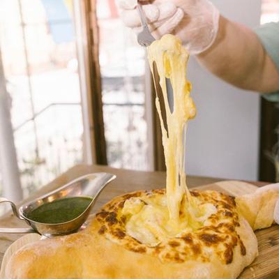 Smoked Gouda Cheeseboat photo