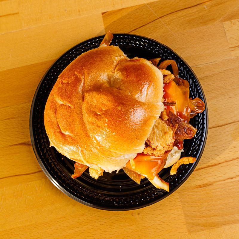 menu item 6 of 11, Cowboy Black Bean Veggie Burger