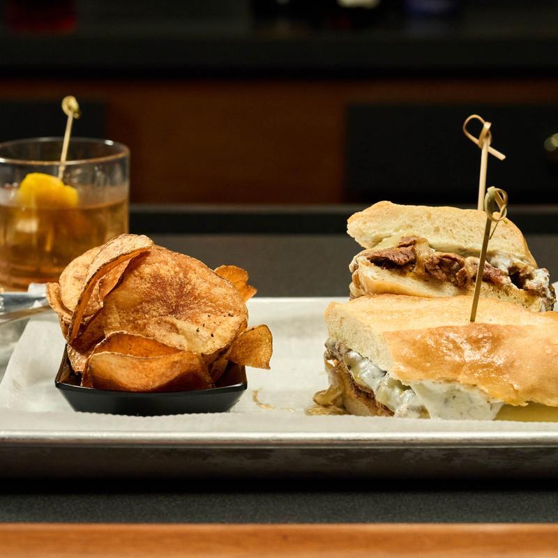 menu item 8 of 12, *Steak Sandwich