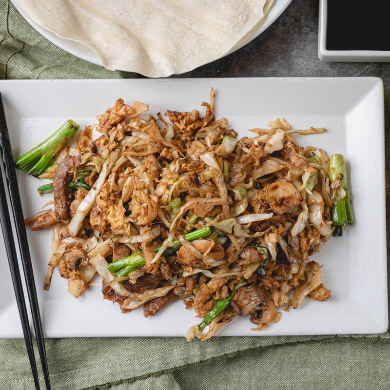Moo Shu Pork (4 crepes) photo