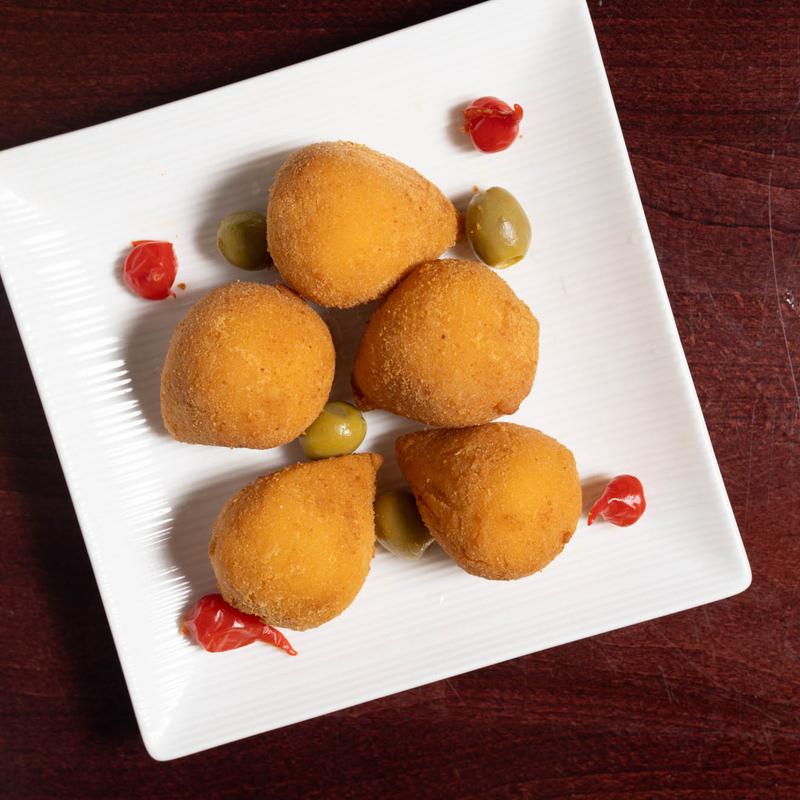 menu item 1 of 12, Mini Coxinha / Small Stuffed Croquette - 5 units