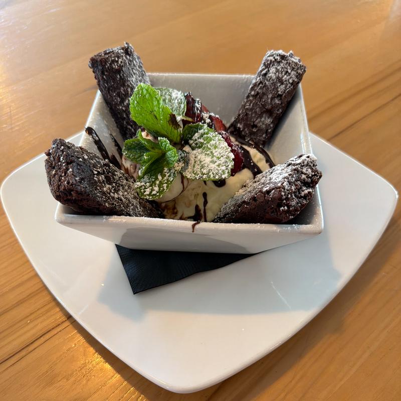 Fudge Brownie Sundae photo