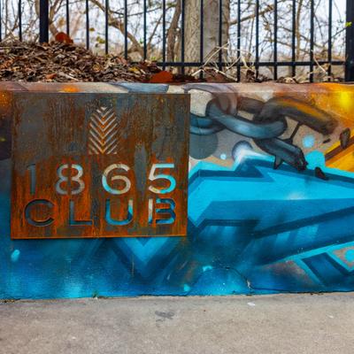 The restaurant's sign outside.