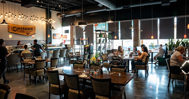 Interior, view of dining area
