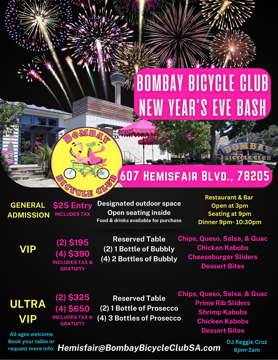 New Year's Eve General Admission $25 event photo