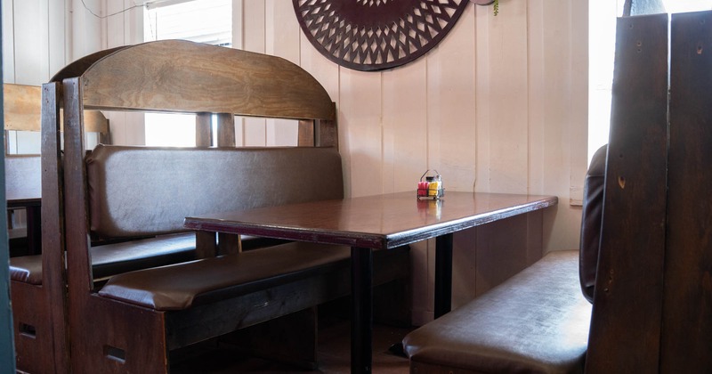 Interior seating area