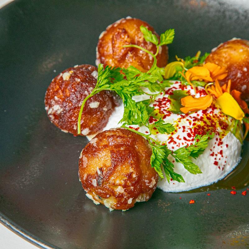 menu item 8 of 12, Escargot Ebelskivers