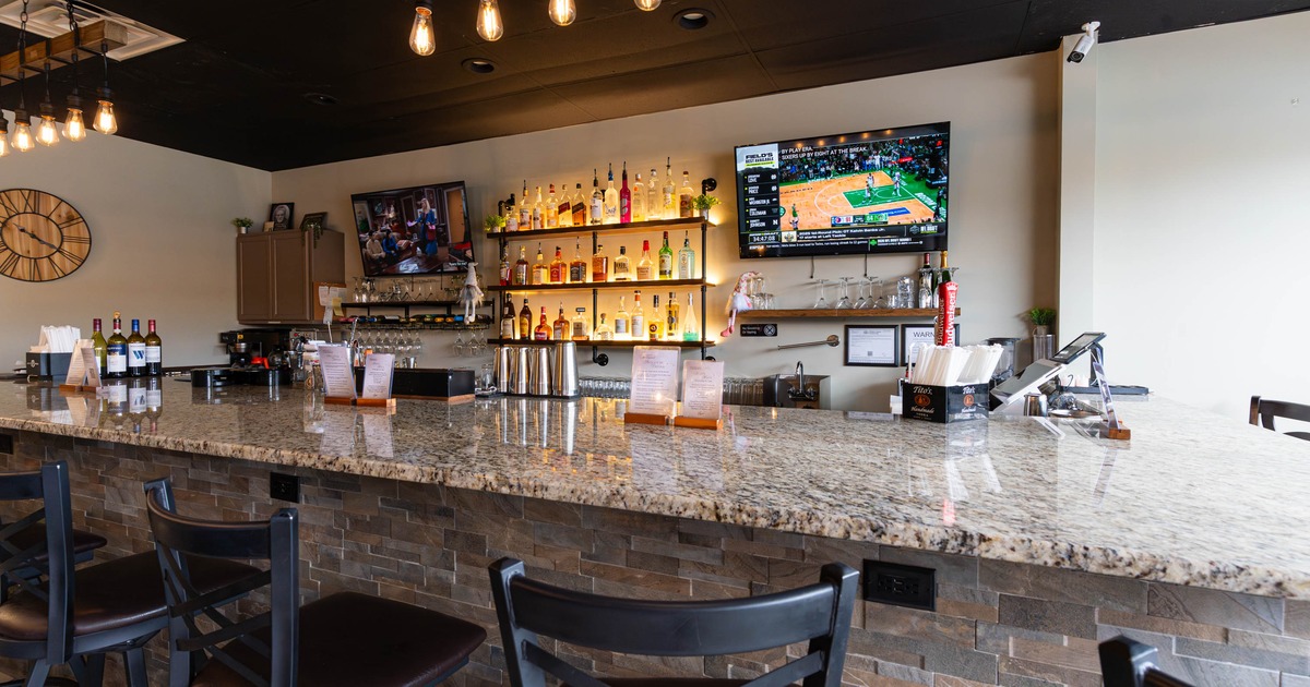 Interior bar area