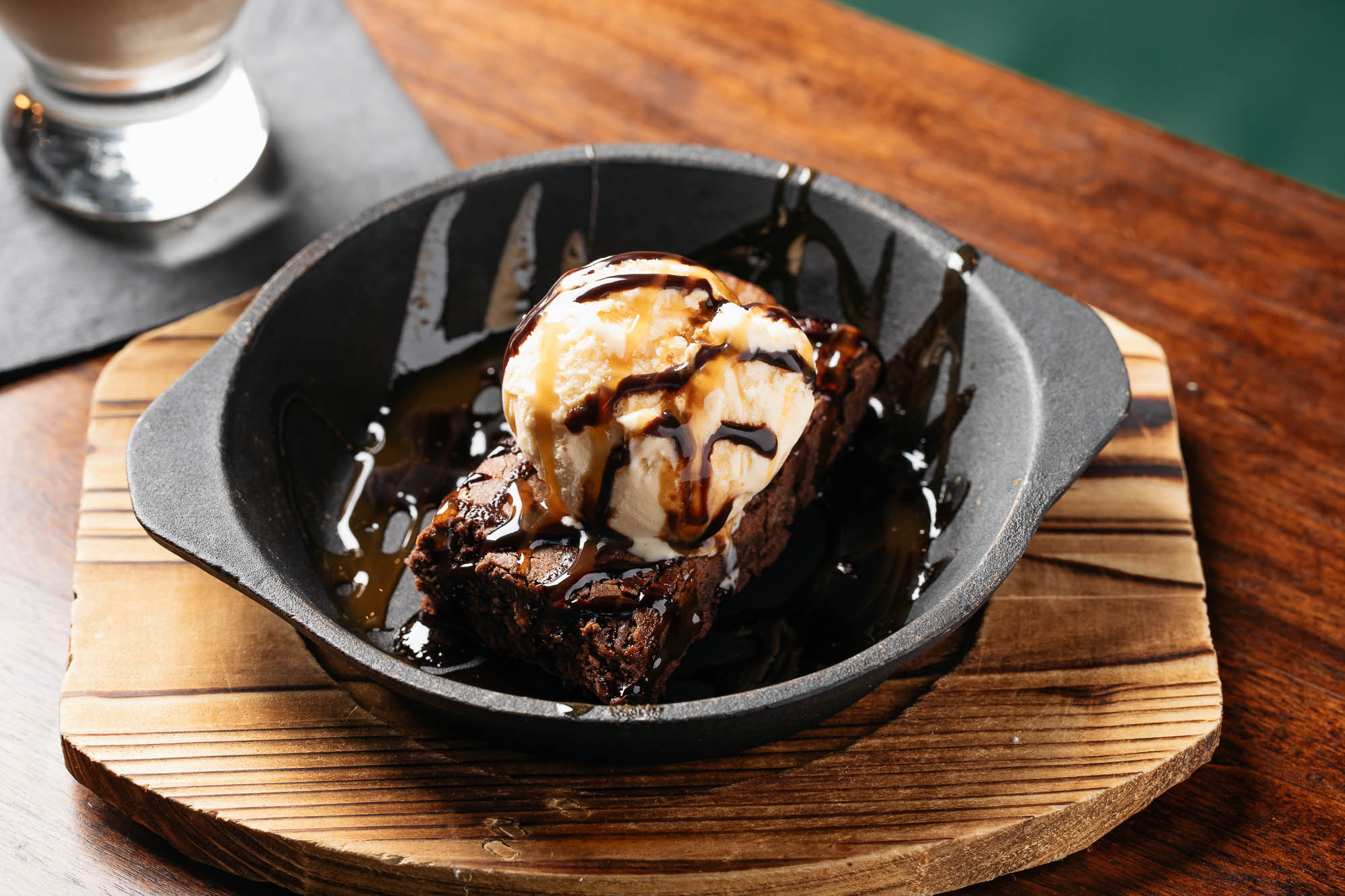 Chocolate Brownie Sundae