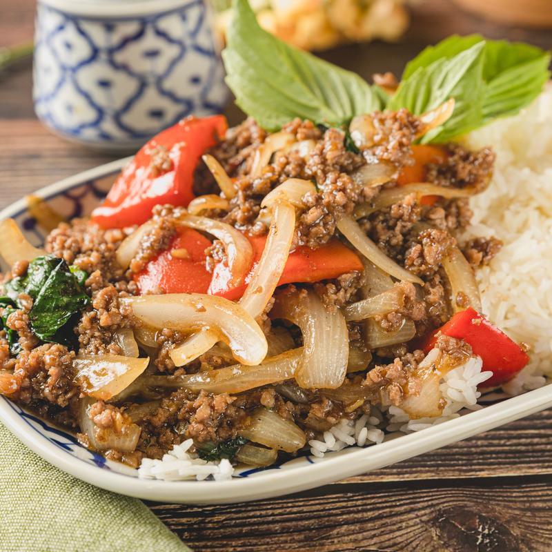 Mince Beef Basil Bowl photo