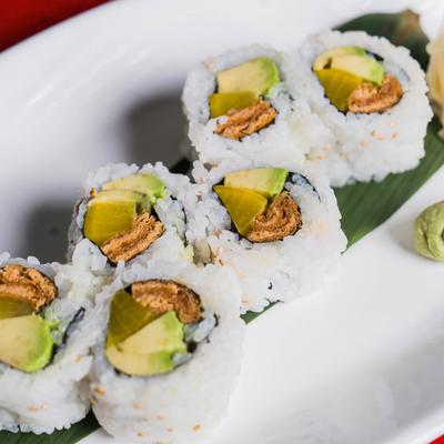 Hippie roll, close view.