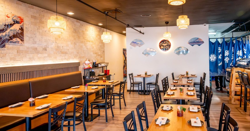 Interior, main dining area