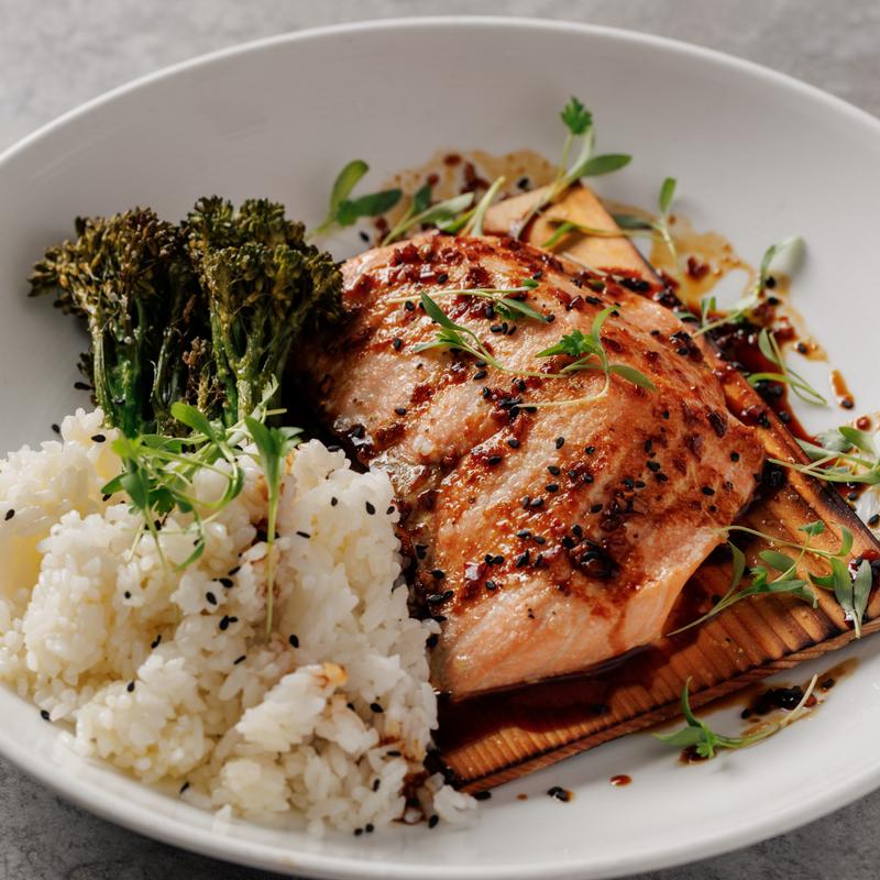CEDAR PLANK SALMON* photo
