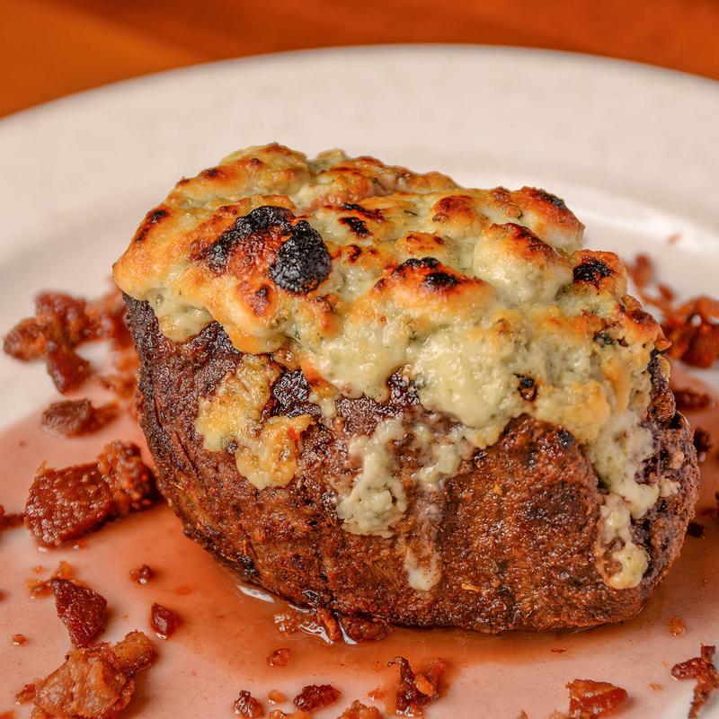 Steak Complement: Goat Cheese Crusted photo