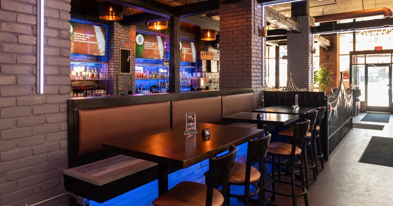 Interior, dining area
