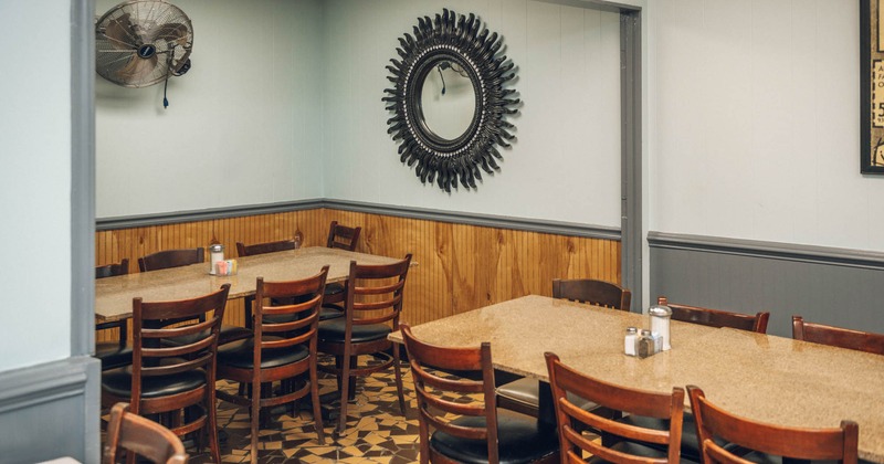 Interior dining area