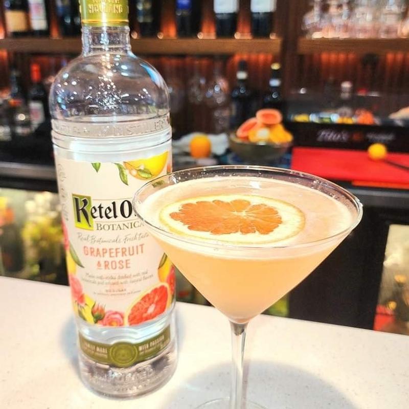 Peach Orange Blossom Martini photo
