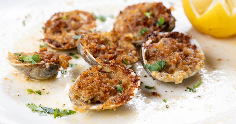 Baked clams