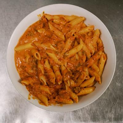 Spicy Chicken Pasta.