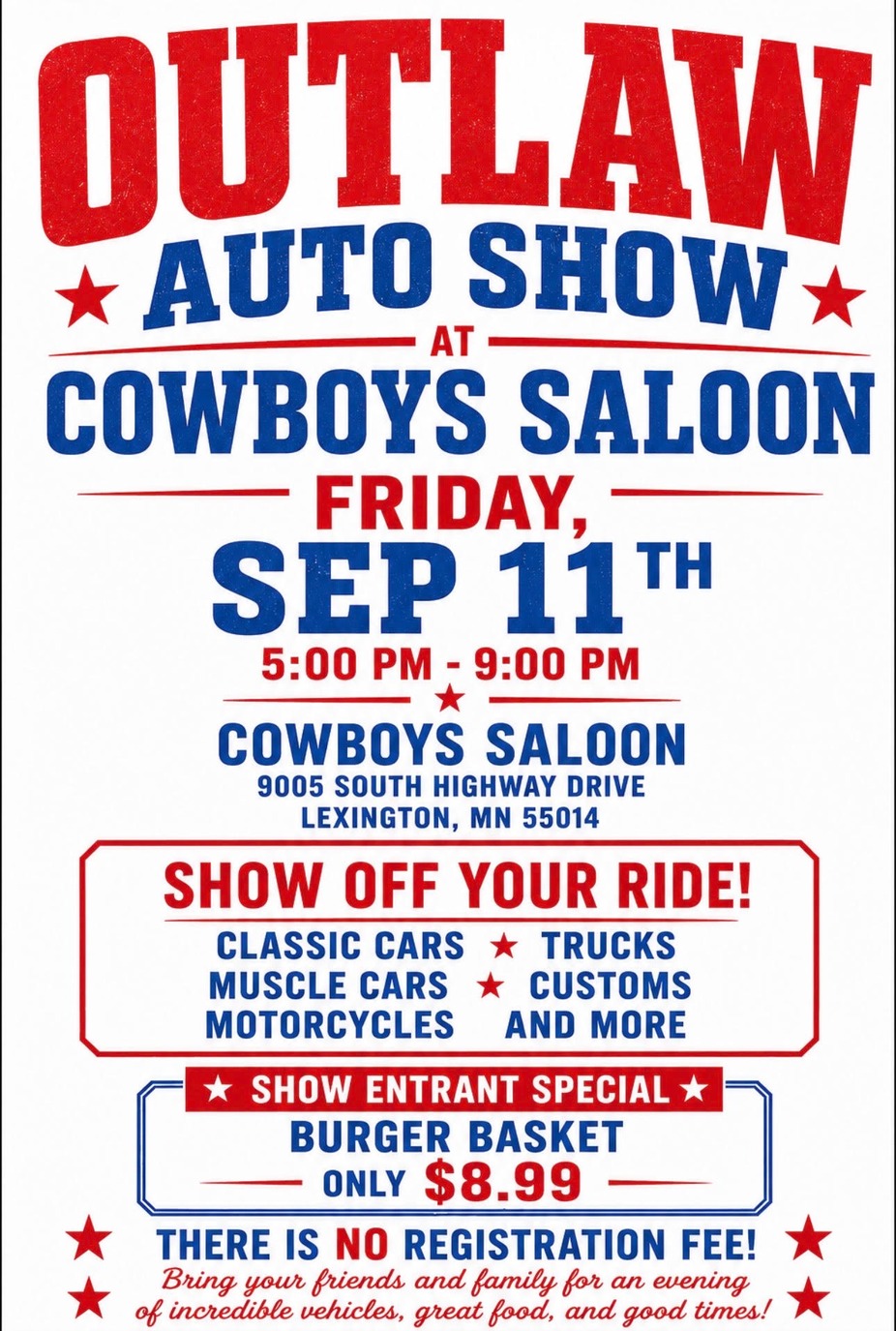 Outlaw Auto Show event photo