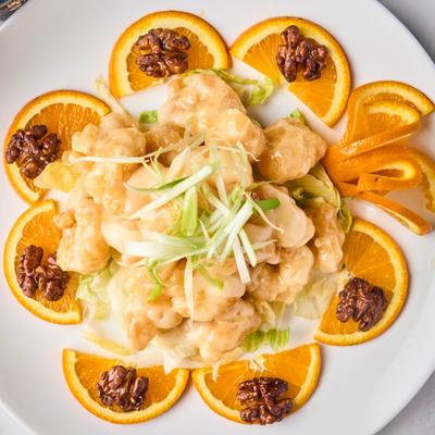 Honey Walnut Shrimp.