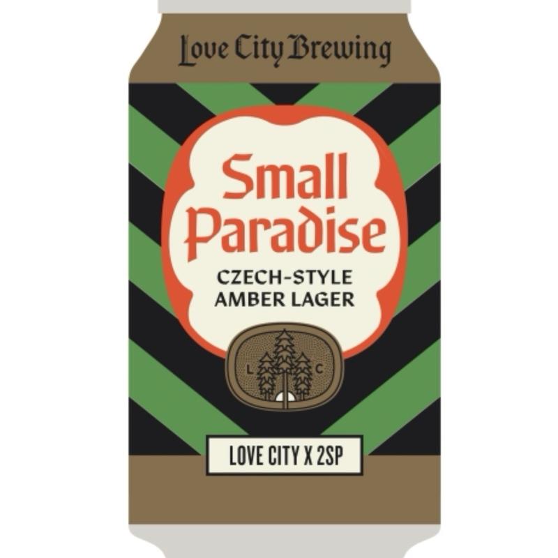 Love City x 2SP Small Paradise Amber Lager photo