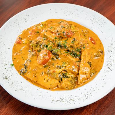 Chicken Madomia pasta dish.