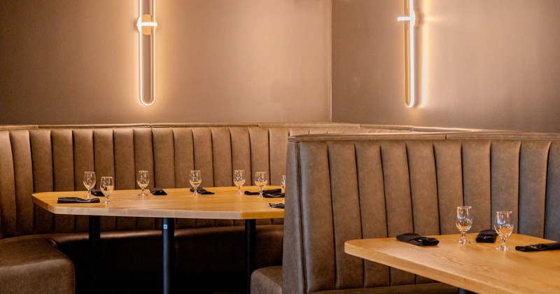 Interior seating area