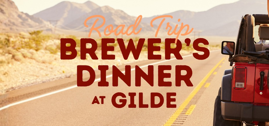 Brewer's Dinner at Gilde: Road Trip event photo