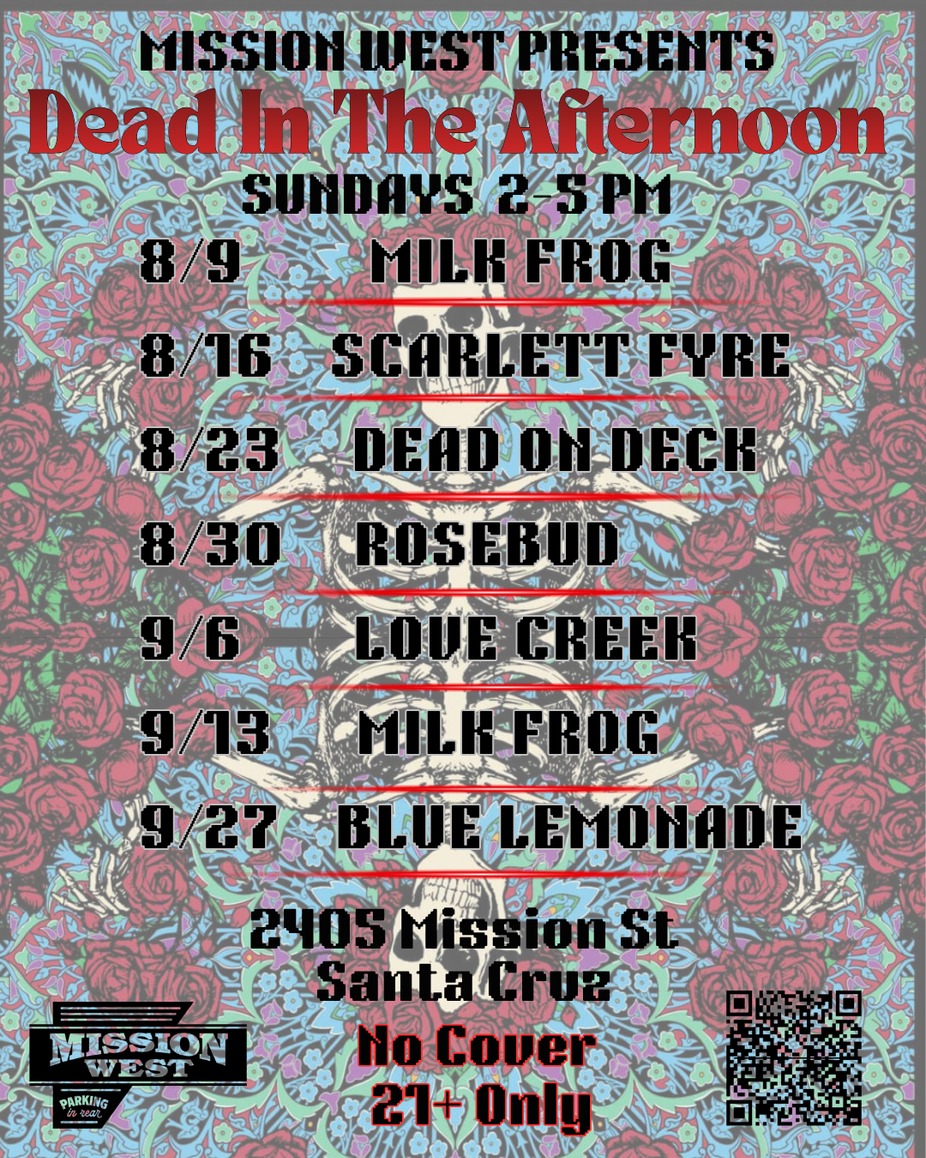 DEAD IN THE AFTERNOON featuring BLUE LEMONADE event photo