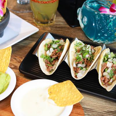 Street Tacos, served.