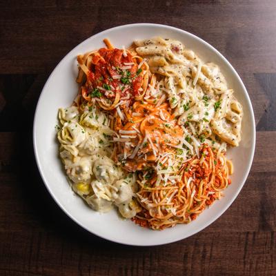 Pasta Feast Sundays.