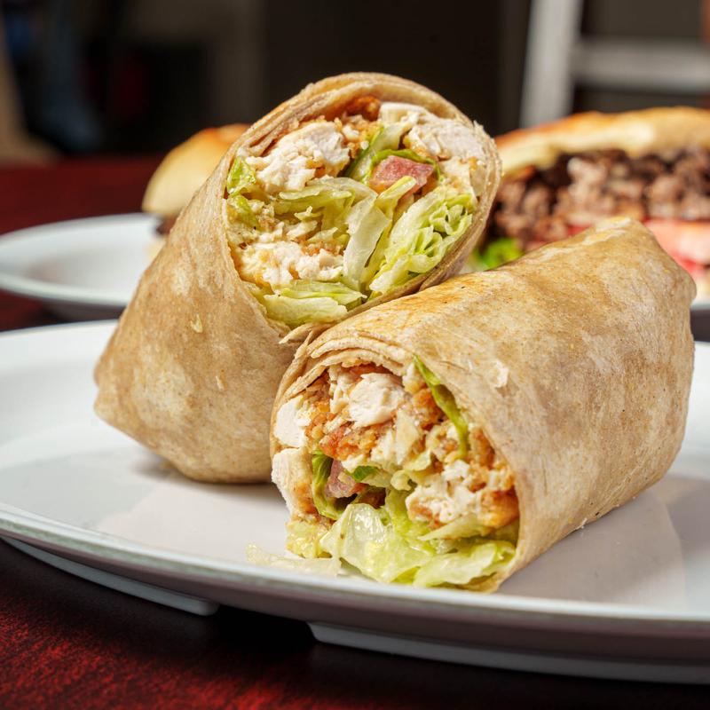 menu item 8 of 12, Chicken Finger Wrap