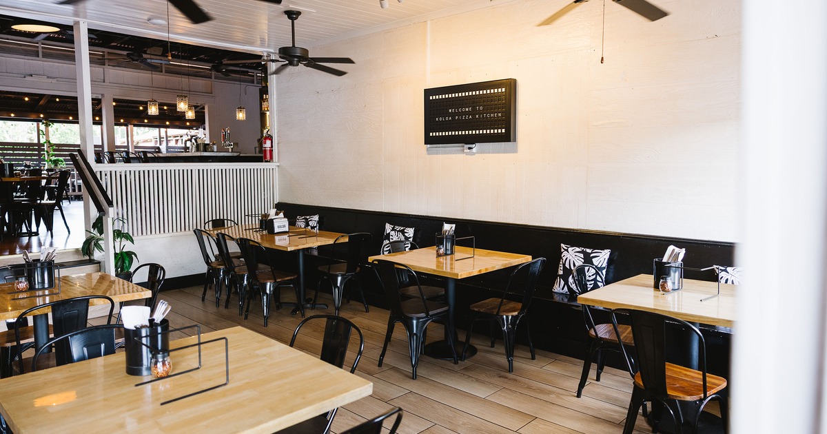 Cozy interior dining area