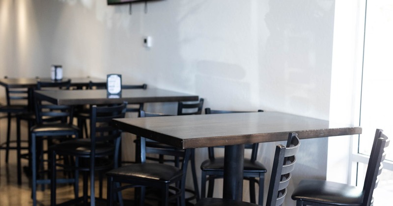 Interior seating area