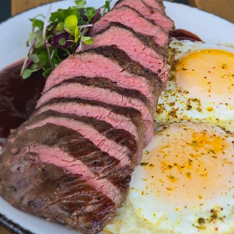 steak & eggs photo