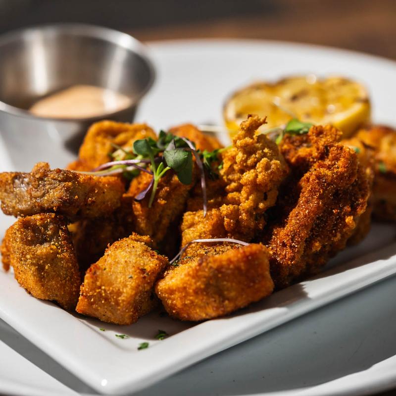 Cornmeal-Encrusted Fried Seafood photo